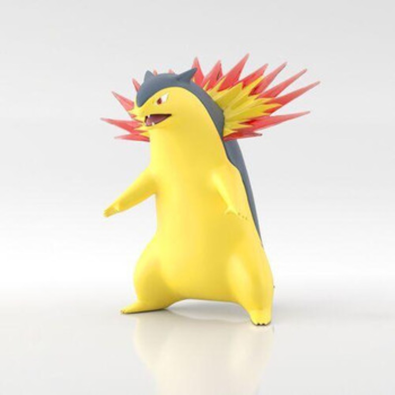 Pokemon Center Pokemon Scale World Johto Region 15 Typhlosion