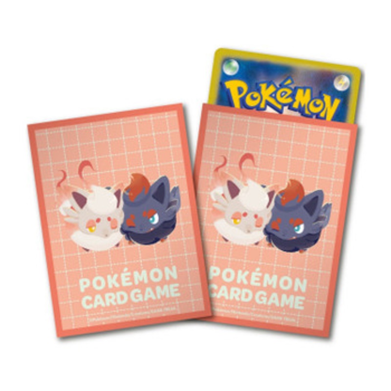 Pokemon Card Game TCG Deck Sleeves Kindred Spirits Zorua & Hisuian Zorua