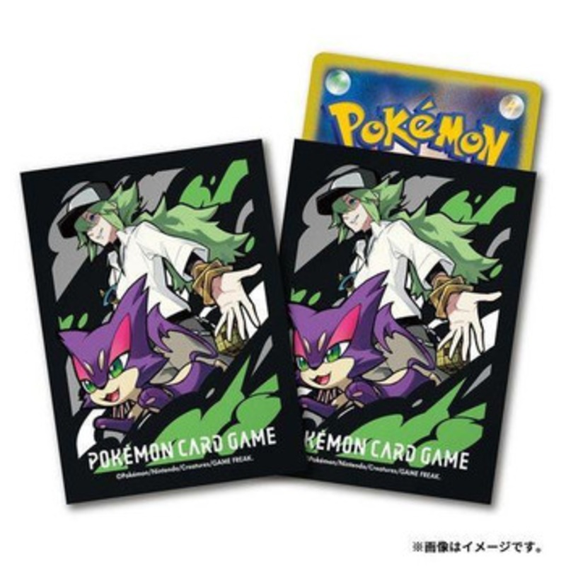 Pokemon Card Game TCG Deck Sleeves N & Purrloin