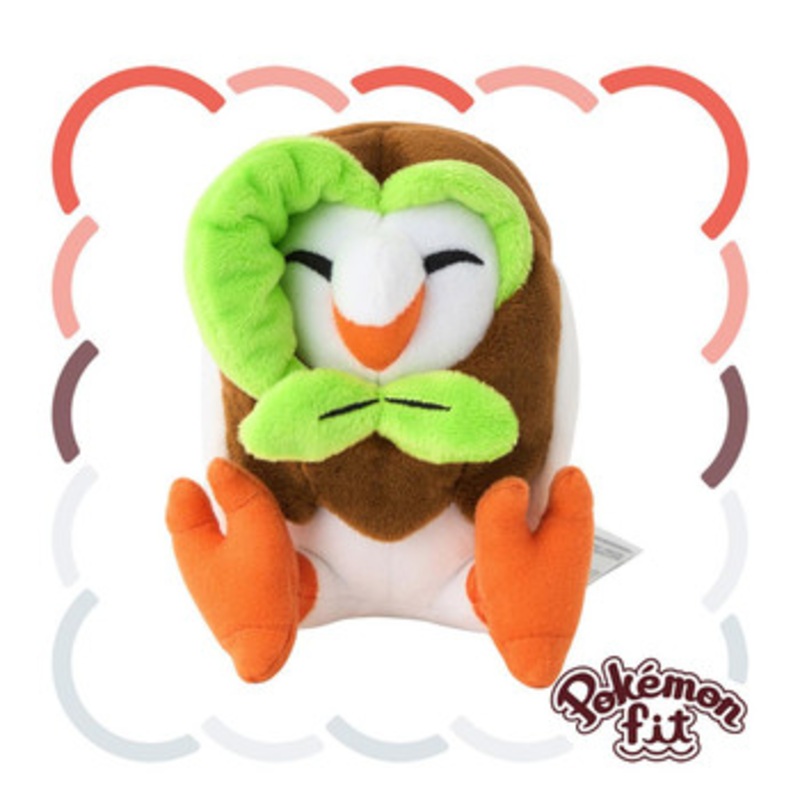Pokemon Center Original 723 Plush Pokemon Fit Dartrix