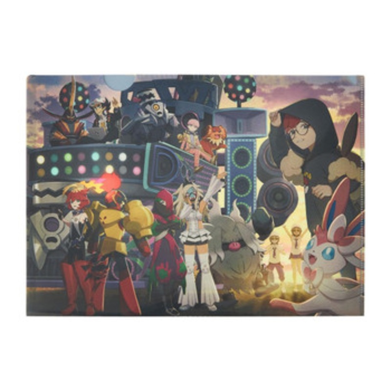 Pokemon Center Original A4 Clear File 2-Piece Set Pokemon Trainers – Stardust Besties