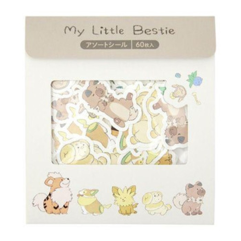 Pokemon Center Original Assorted Stickers My Little Bestie