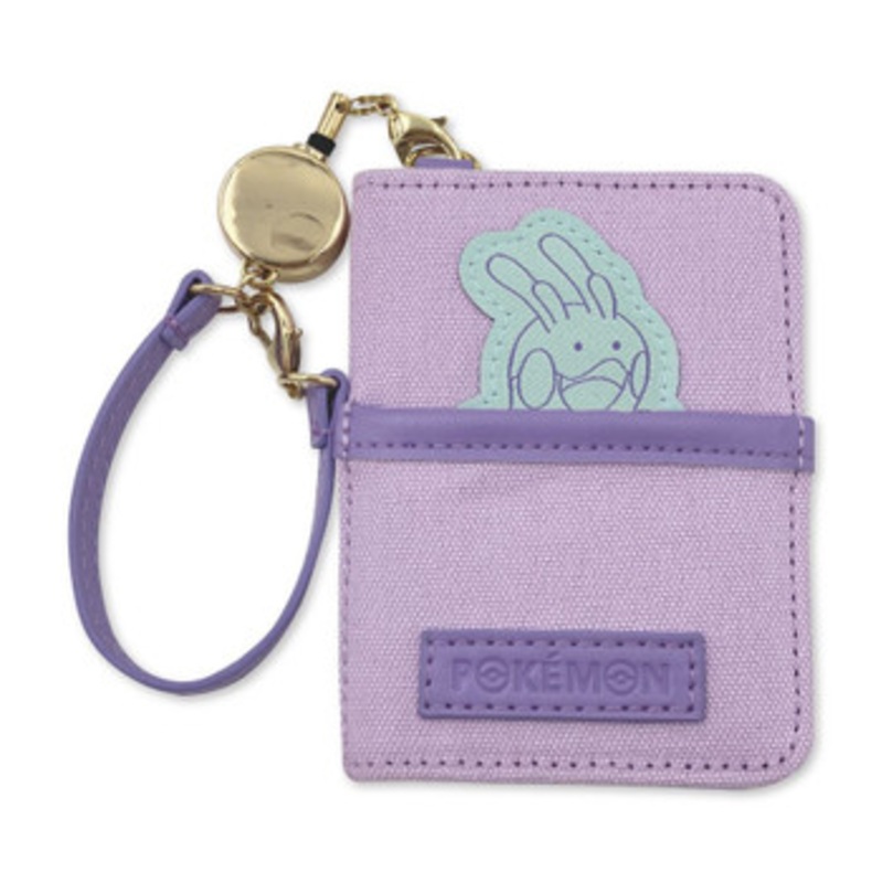 Pokemon Center Original Bi-Fold Pass Case Peekaboo Patch Goomy