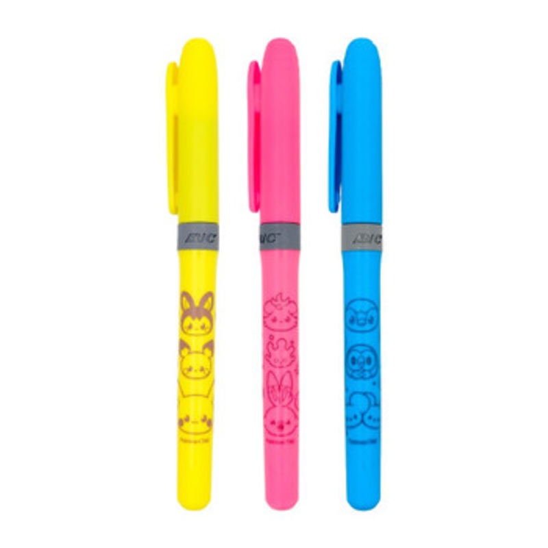 Pokemon Center Original Marker 3-Piece Set Fruit PokePeace
