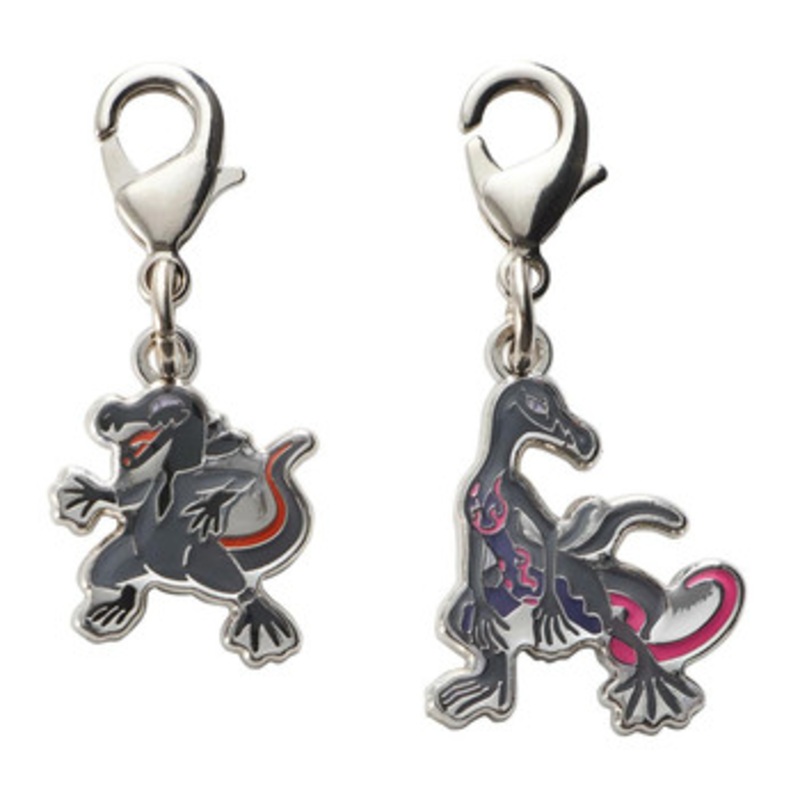 Pokemon Center Original National Pokedex Metal Charm 757 758