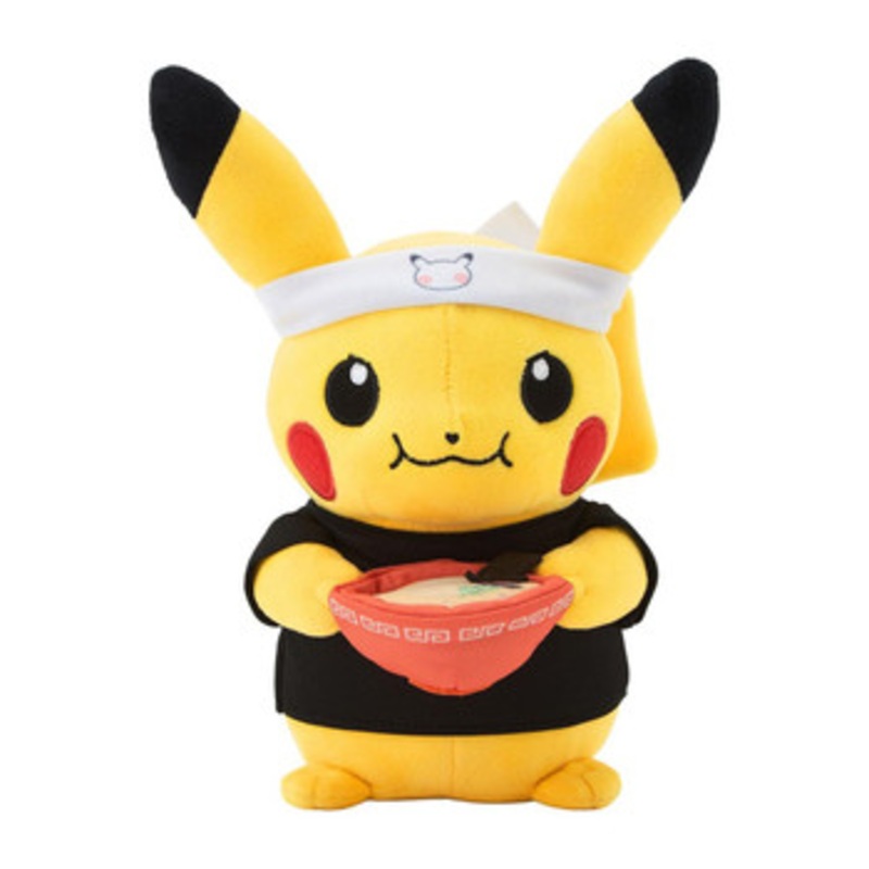 Pokemon Center Original Plush Ramen Pikachu Pokemon Center Fukuoka R