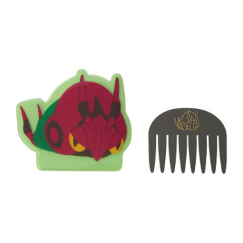 Pokemon Center Original Pokemon accessory Case With Hair Comb Venipede