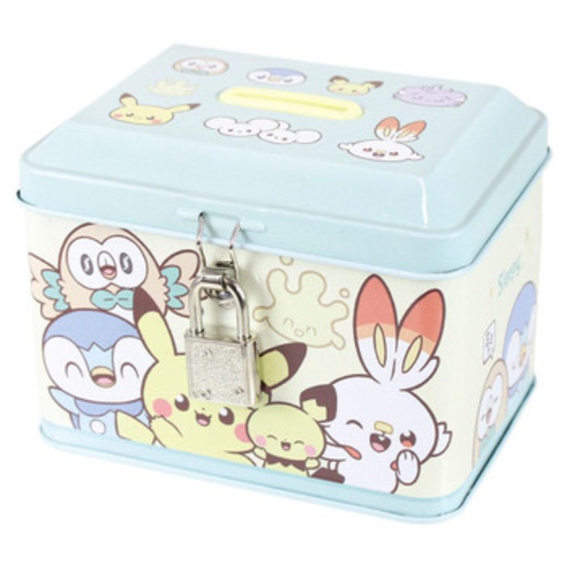 T’s Factory Pokemon Pocket Peace Key Lock Can Safe Deposit Box