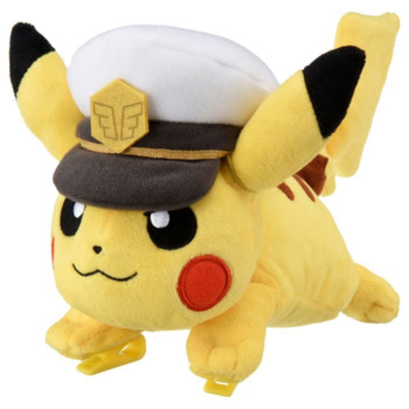 Takara Tomy Pocket Monster Pokemon Plush Shoulder Captain Pikachu