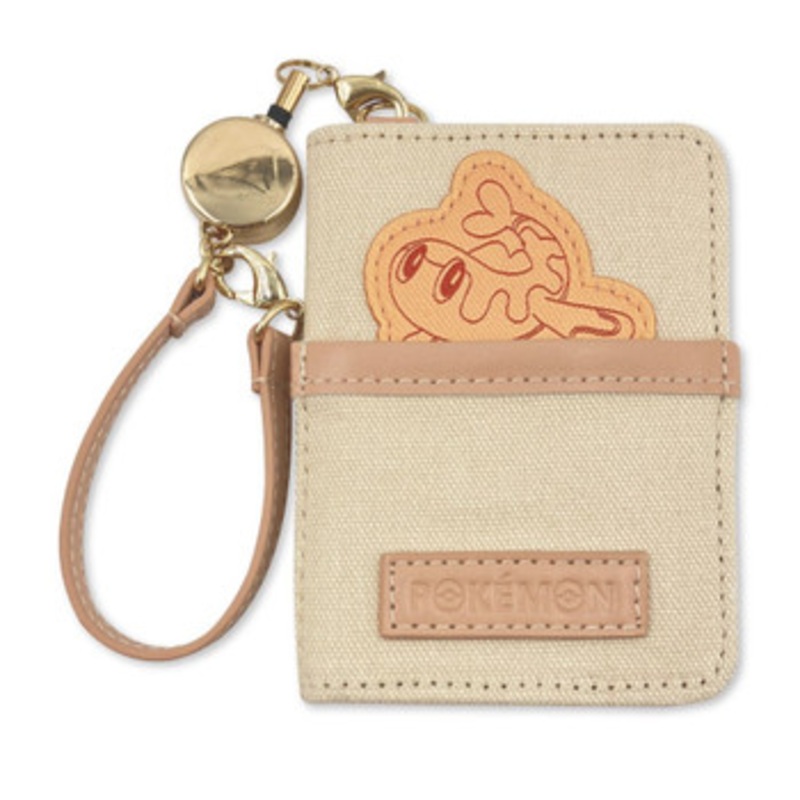 Pokemon Center Original Bi-Fold Pass Case Hyokkori Wappen Tatsugiri