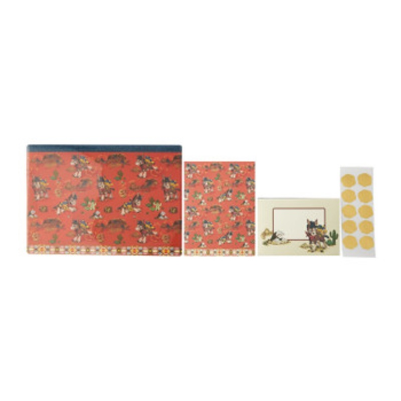 Pokemon Center Original Clear File Letter Set Run Run! Desert