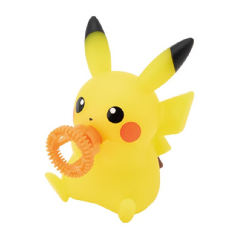 Pokemon Center Original Figure For Playing With Bubbles Pikachu