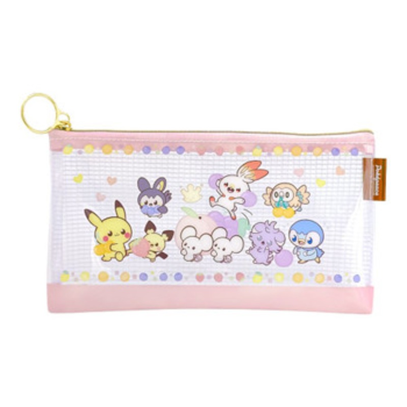 Pokemon Center Original PVC Pouch Group Fruits PokePeace