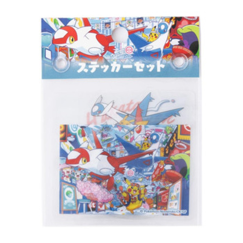 Pokemon Center Original Sticker Set Pokemon Center Fukuoka R