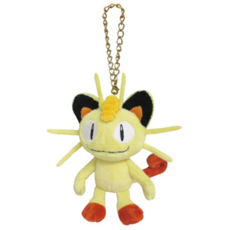 San-ei  Meowth Keychain (Pokemon Mascot All-Star Collection)