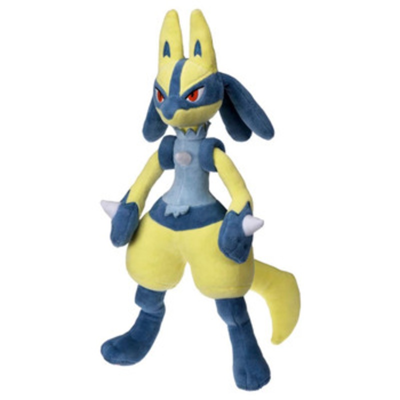 Takara Tomy Pokemon Plush Doll Yellow Lucario