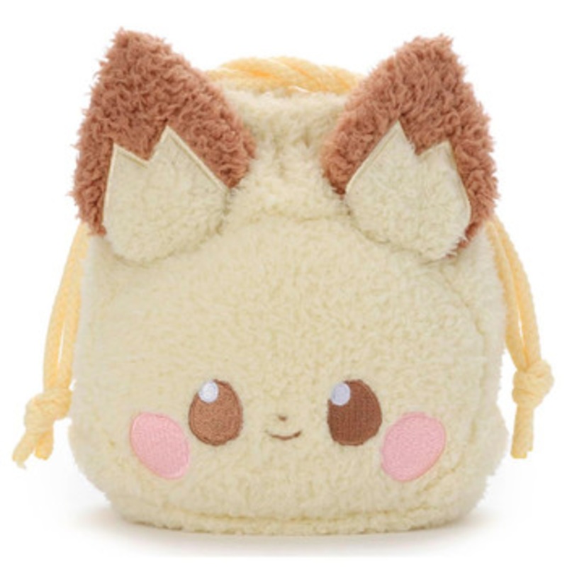 Takara Tomy Pokemon PokePeace Plush Drawstring Pouch Pichu