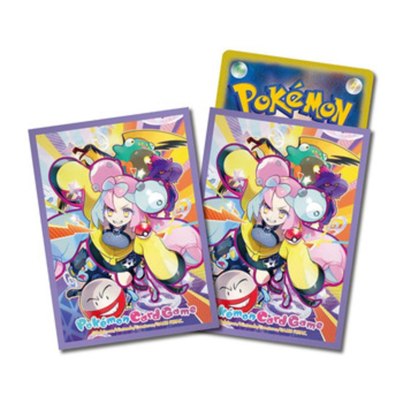 Pokemon Card Game TCG Deck Sleeves Iono [Purple]