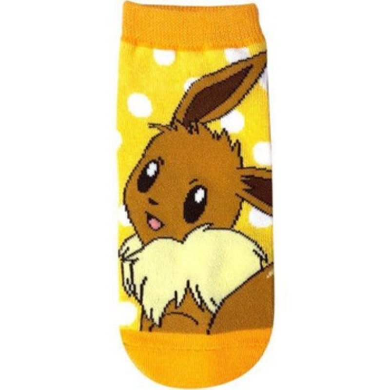 Pokemon Center Character Socks Eevee Dot Ladies (23-25cm)