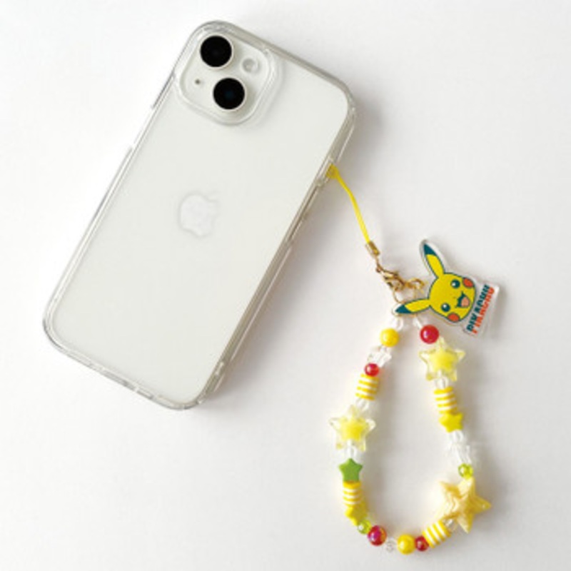 Pokemon Center Original Bead Strap Pikachu