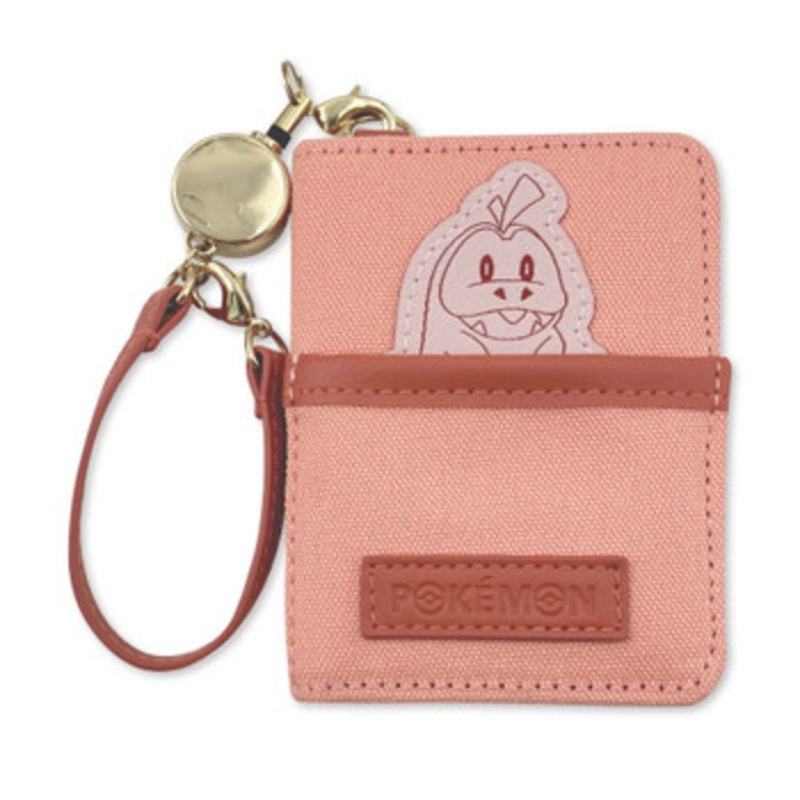 Pokemon Center Original Bi-Fold Pass Case Peek-A-Boo Patch Fuecoco