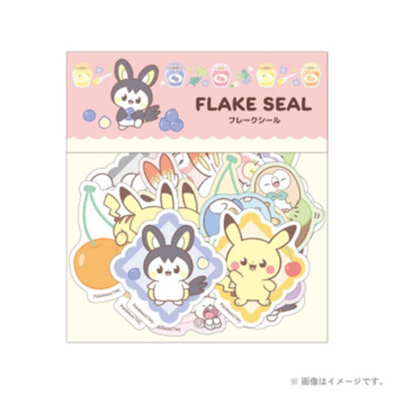 Pokemon Center Original Flake Seal Fruits PokePeace