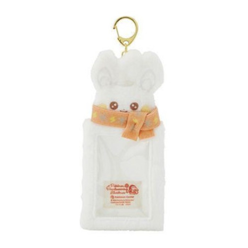 Pokemon Center Original Fluffy Multi Card Case Pokemon Heartwarming Christmas Pawmi Daruma