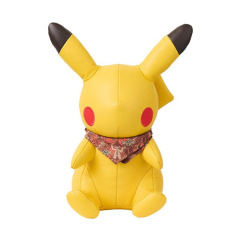 Pokemon Center Original Genuine Leather Pikachu Run Run! Desert