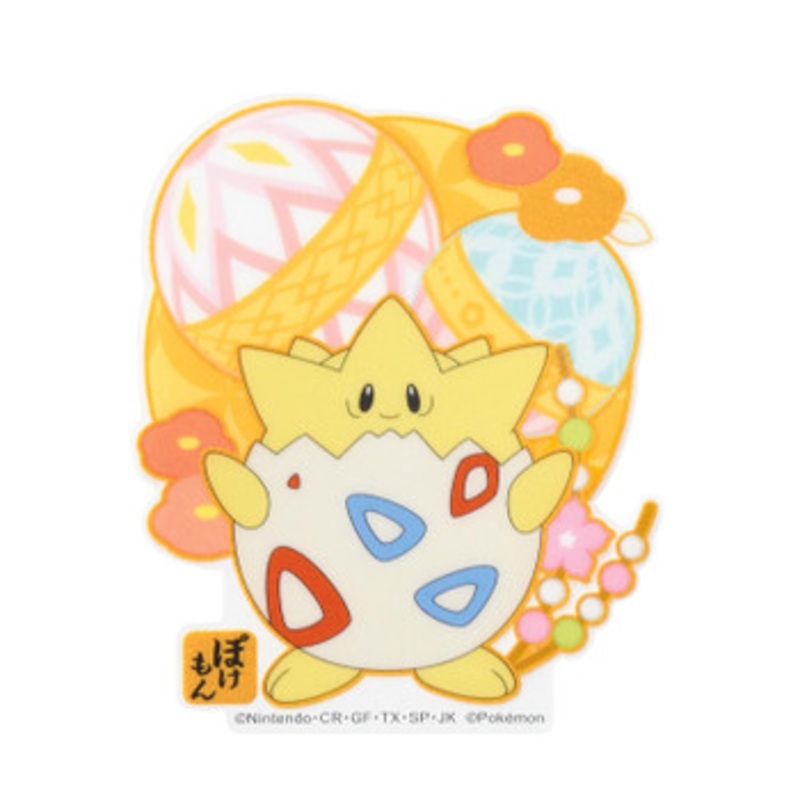 Pokemon Center Original Mobile Sticker Wagara Togepi