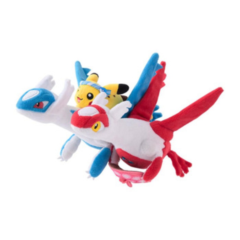 Pokemon Center Original Plush Latias Latios Pikachu Pokemon Center Fukuoka R