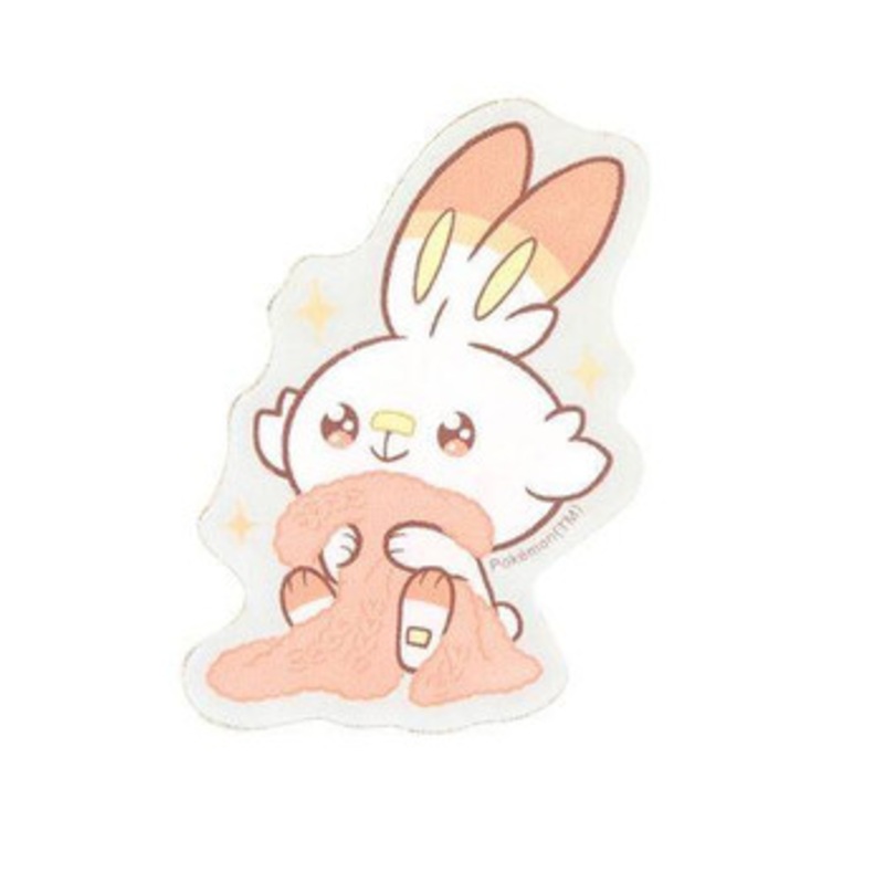 Pokemon Center PokePeace Mobile Sticker Scorbunny 952F
