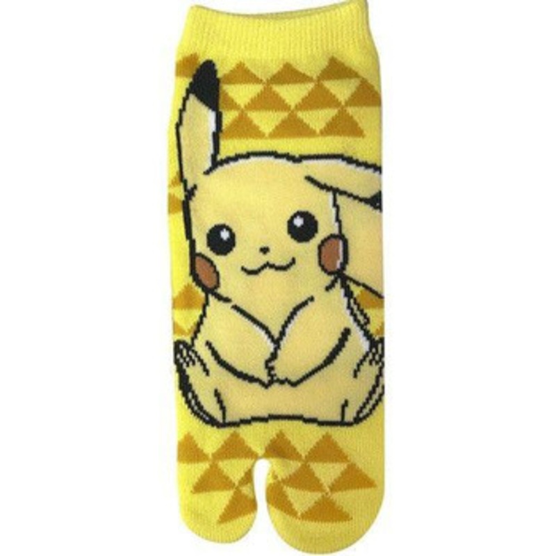 Pokemon Center Tabi Socks Pikachu Modern Large (25-27cm)
