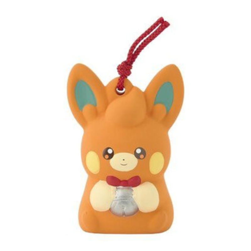 Pokemon Center Original Ceramic Ornament <Bell> Pawmi And Tranquil Bell