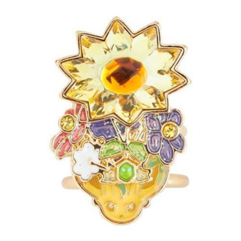 Pokemon Center Original Pokemon Accessory Ring Grass Terastal Leafeon