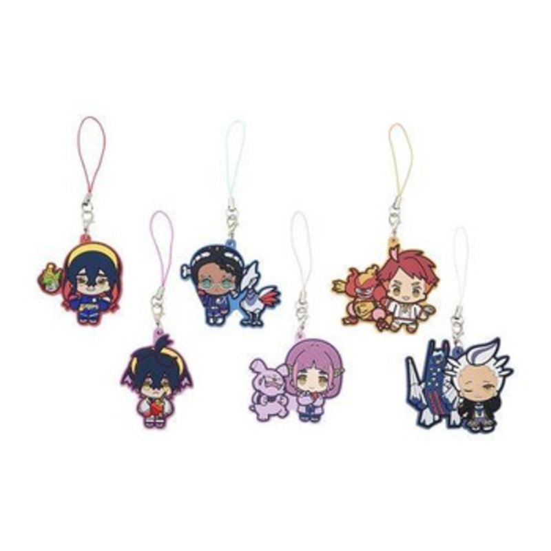 Pokemon Center Original Rubber Strap Collection Pokemon Trainers – Treasure Of Zero Edition – Box