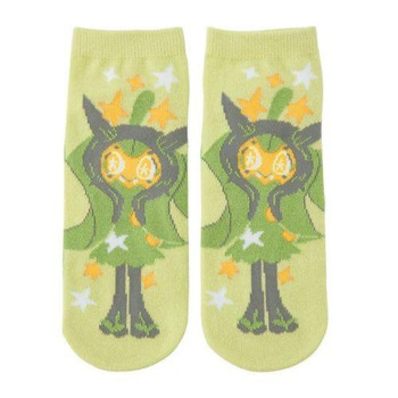 Pokemon Center Original Short Socks Ogerpon (23-25cm)