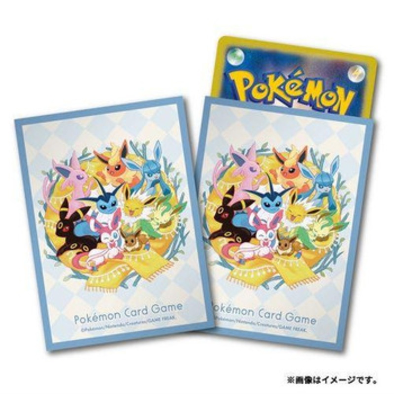 Pokemon Center Pokemon Card Game Deck Sleeves Eevee’s