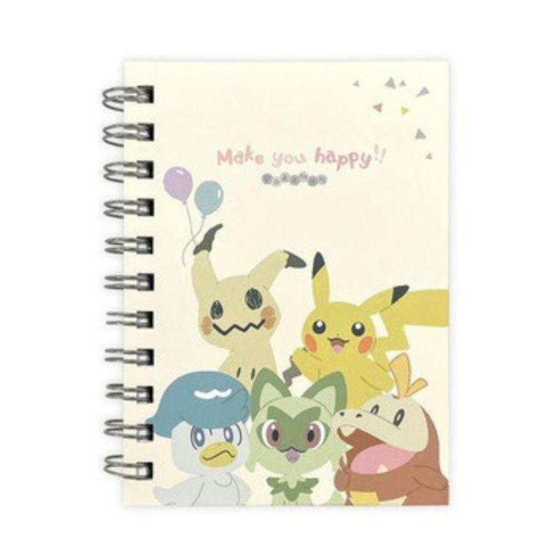 Pokemon Center A6W Ring Notebook / Everyone’s Friends