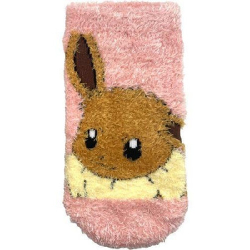 Pokemon Center Fluffy Socks Eevee LPK Kids (13-18cm)