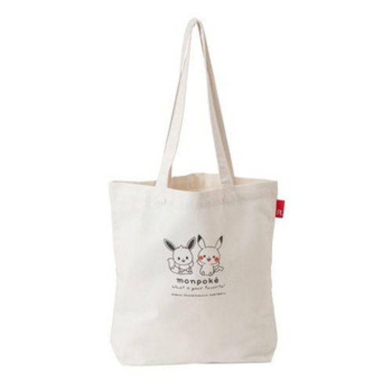 Pokemon Center Monpoke Rootote Recycled Cotton Tote Kinari