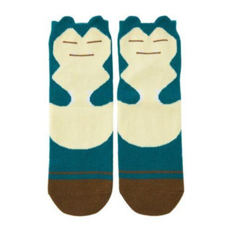 Pokemon Center Original Middle Socks With Ears Snorlax (23-25 cm)