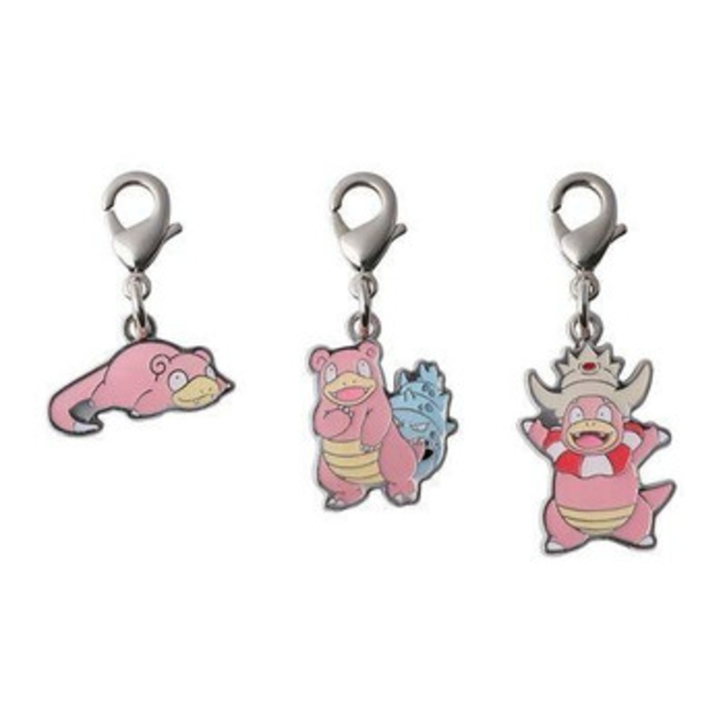 Pokemon Center Original National Pokedex Metal Charm 079- 080- 199