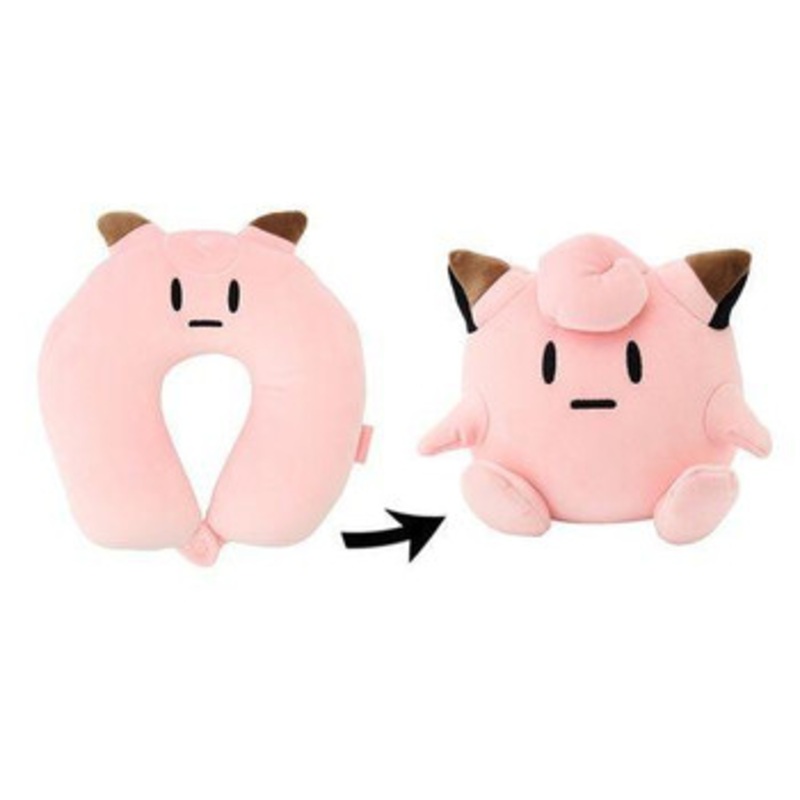 Pokemon Center Original Neck Pillow Clefairy Doll