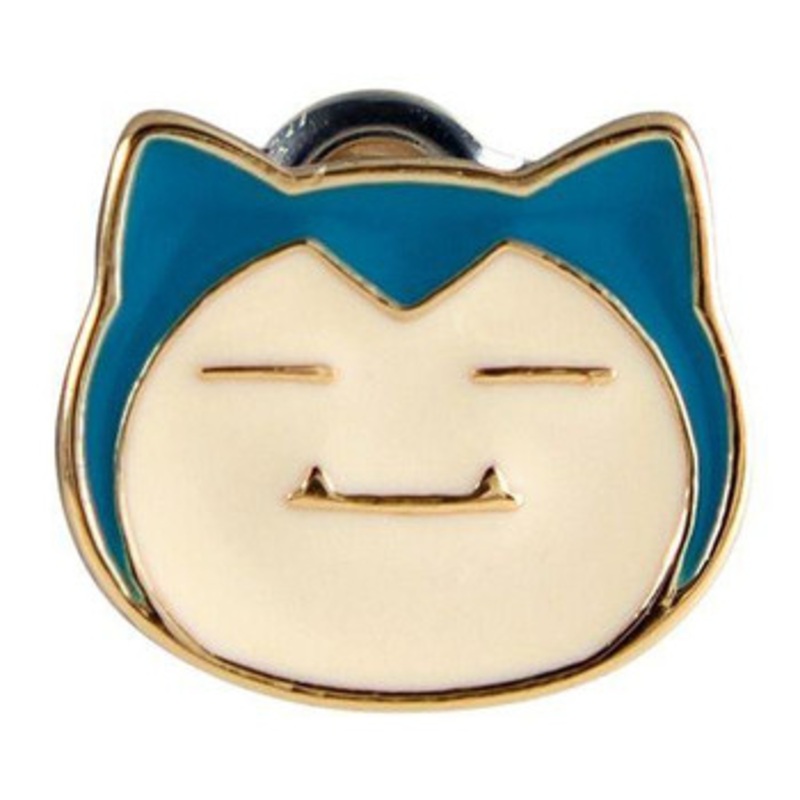 Pokemon Center Original Pokemon Accessory Earring 25 Snorlax Pin Type