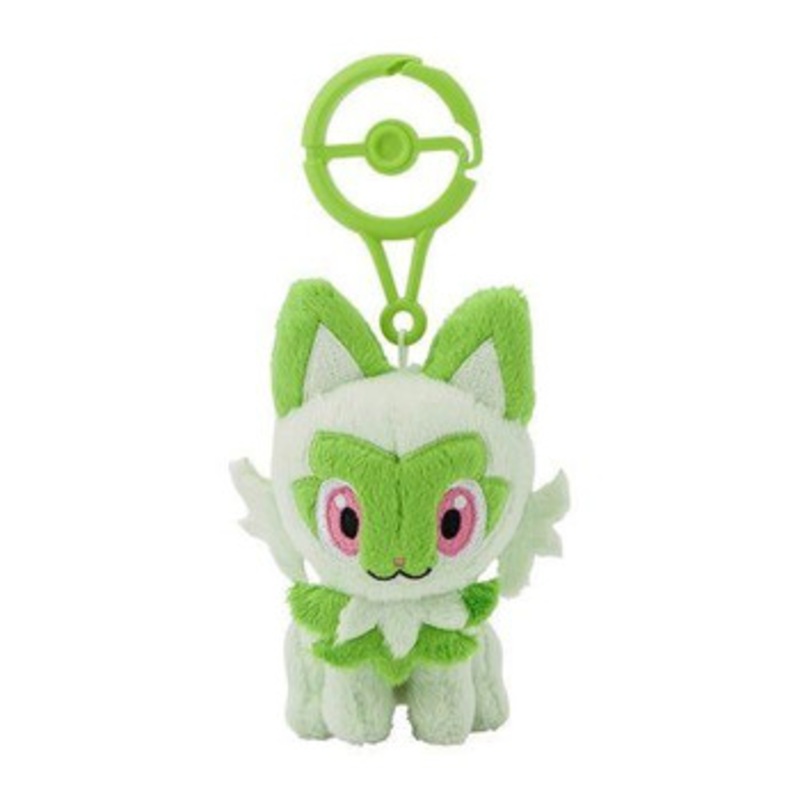 Pokemon Center Original Sprigatito Mascot With Carabiner