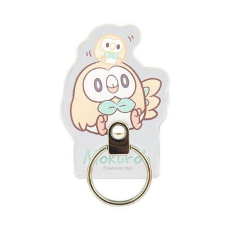 Pokemon Center PokePeace Die-Cut Marmoset Rowlet