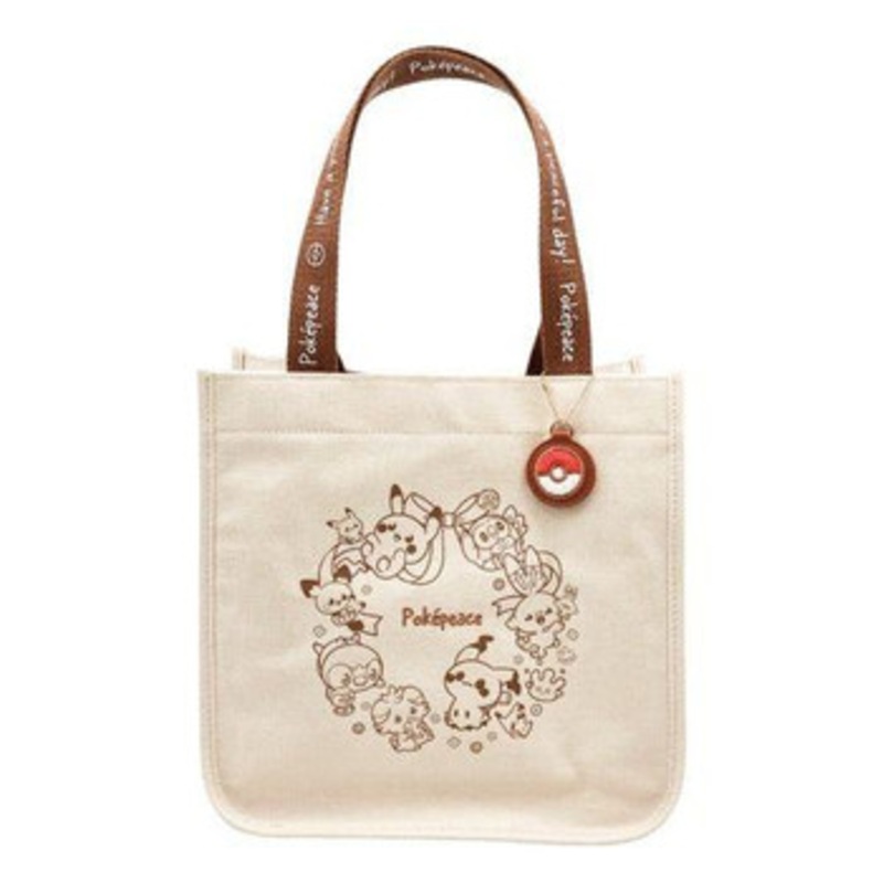 Pokemon Center Tote Bag Plush PokePeace