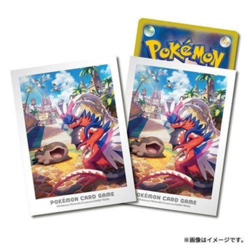 Pokemon TCG Deck Sleeves Paldea Adventure Koraidon & Clodsire