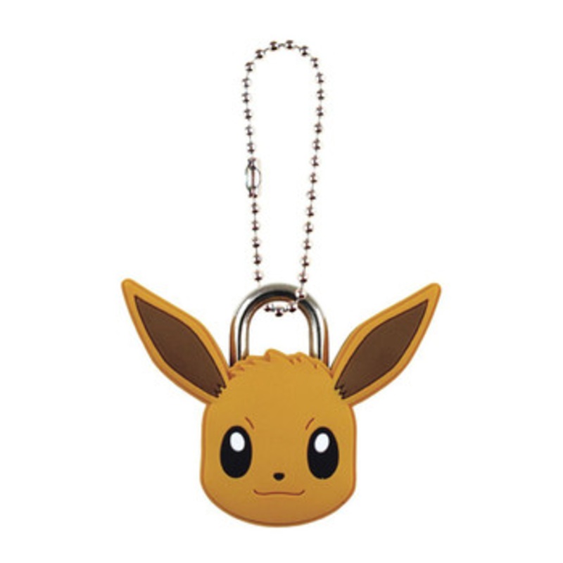 T’s Factory Pokemon Mascot Padlock Keychain Eevee
