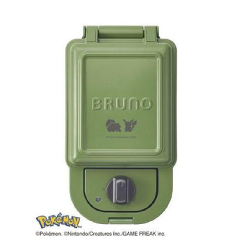 Pokemon Center [BRUNO] Pokemon Hot Sandwich Maker Single Blue